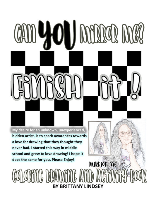ALPHEBET LETTERS AND NUMBERS Can YOU Mirror Me COLORING DRAWING AND ACTIVITY BOOK (Copy)