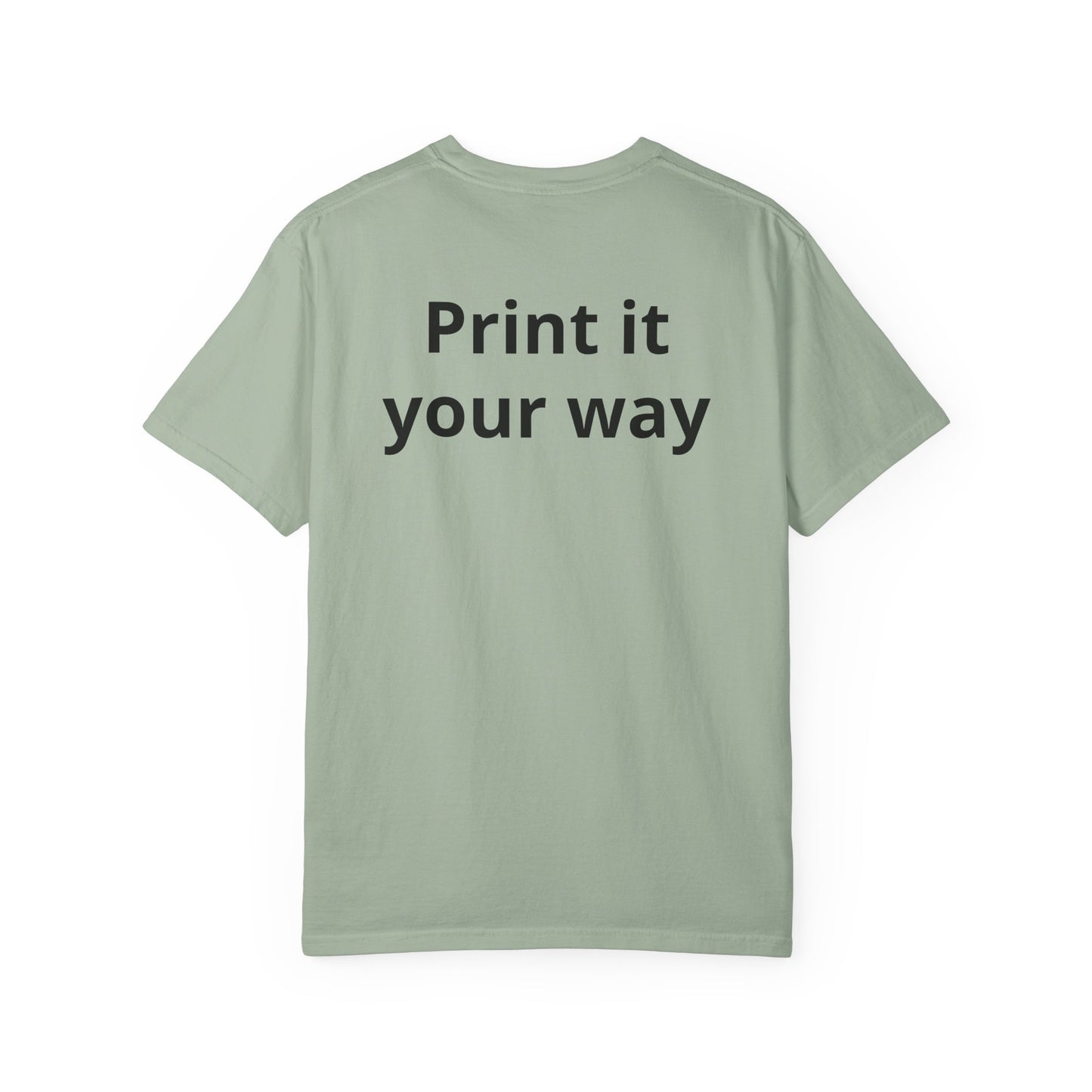 Custom Monogram T-Shirt — Personalized Initial A Tee