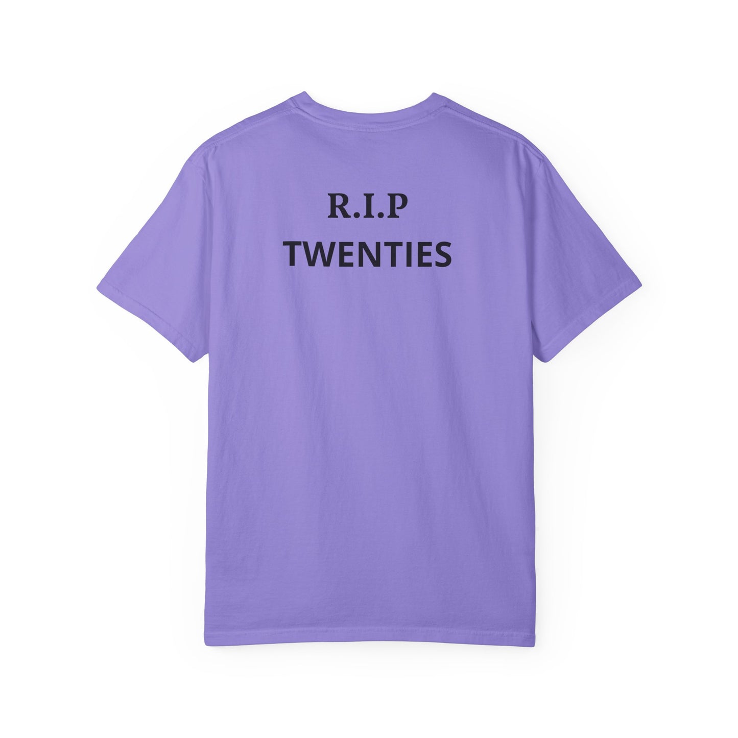 Birthday T-Shirt — “Mama of the Birthday Dude” with Alien Badge (R.I.P Twenties Back)