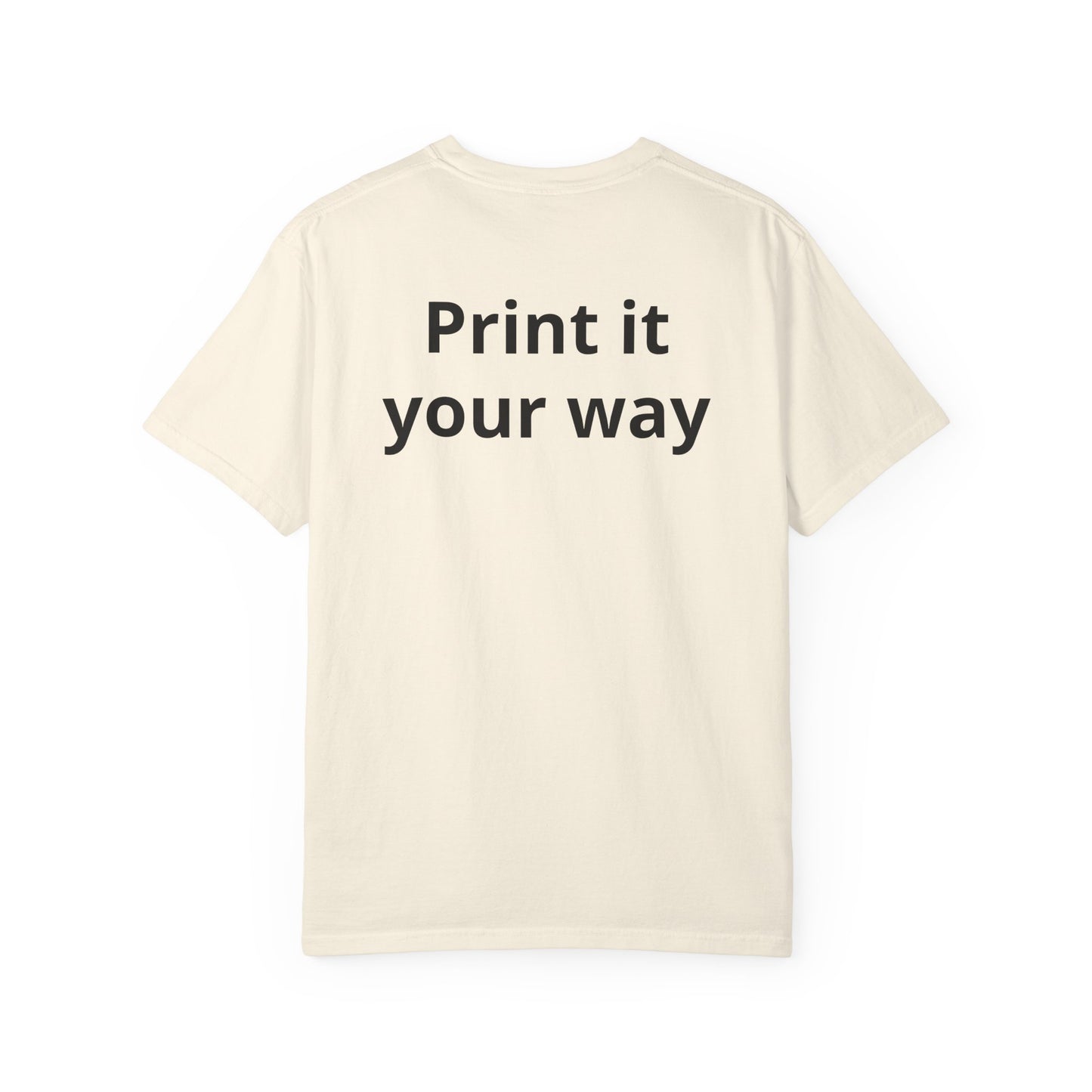 Custom Monogram T-Shirt — Personalized Initial A Tee