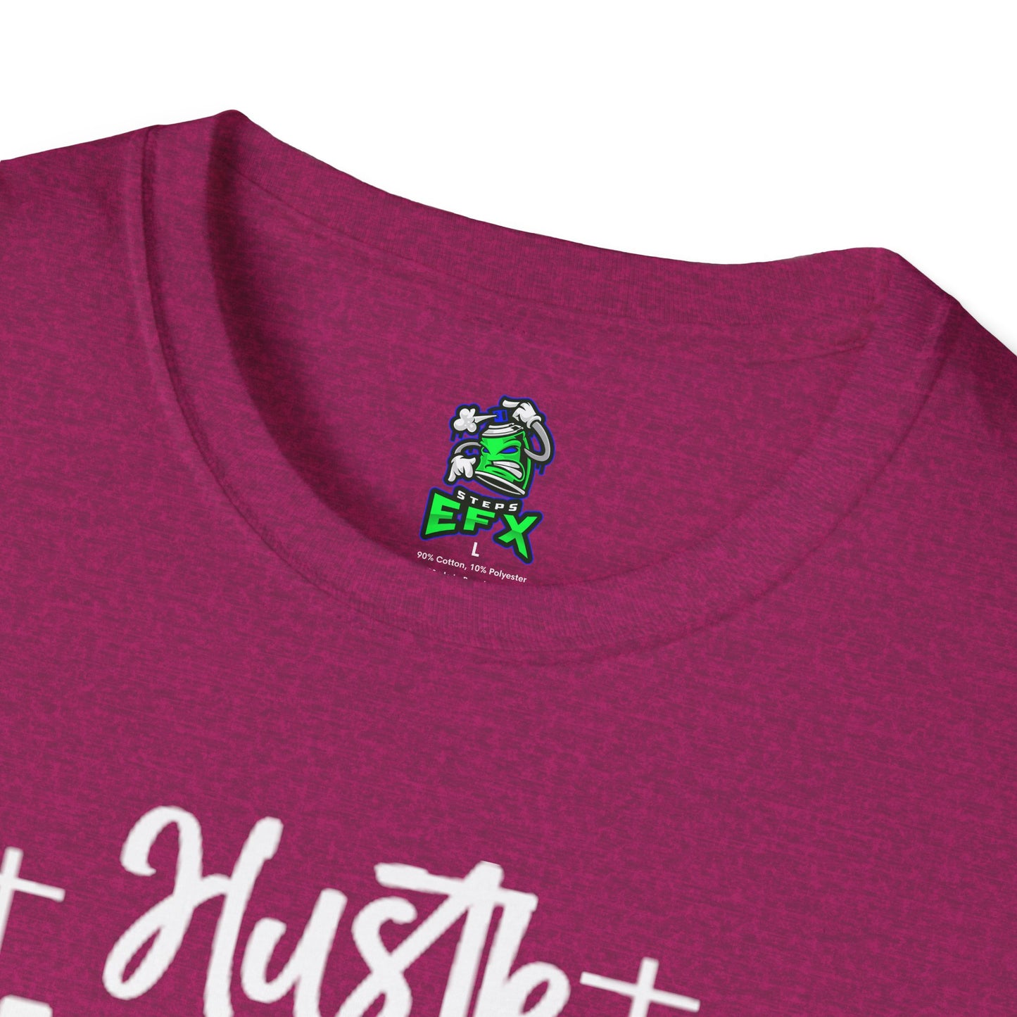 Unisex Hustle Pray Harder T-Shirt, Motivational Tee, Faith-Inspired Apparel, Inspirational Gift, Christian Fashion