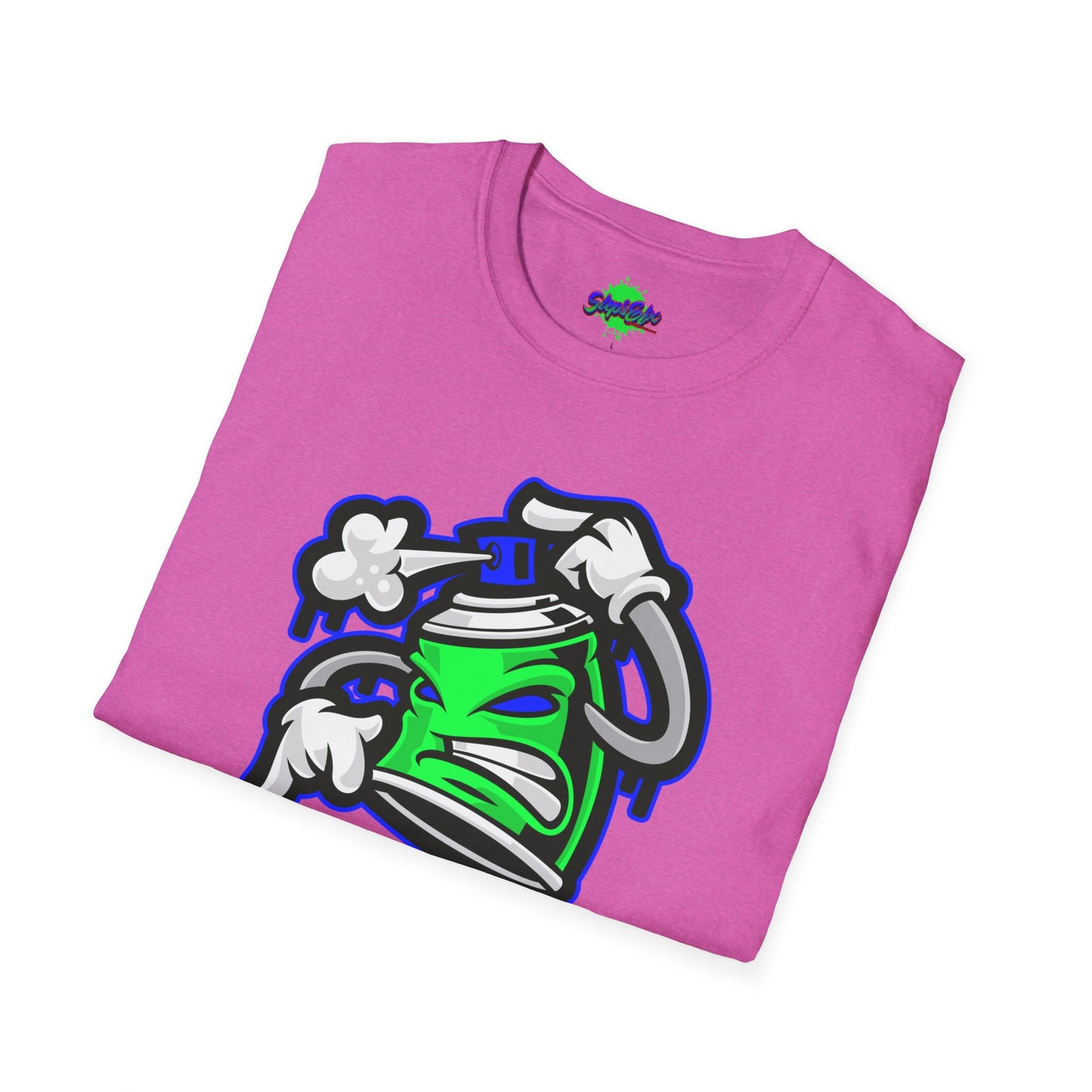 Vibrant Graphic T-Shirt for Casual Wear, Streetwear, Gift for Artists, Eco-Friendly Tee, Cool Graphic Apparel