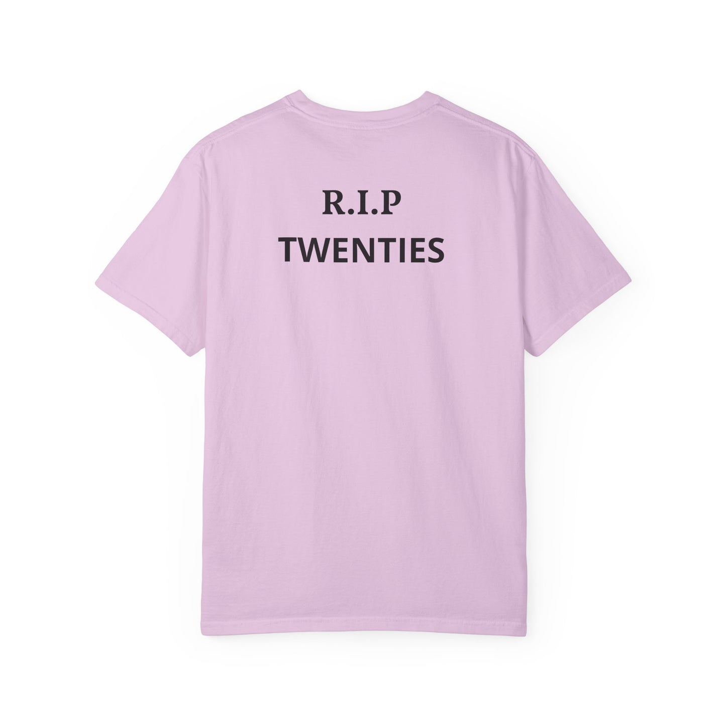 Birthday T-Shirt — “Mama of the Birthday Dude” with Alien Badge (R.I.P Twenties Back)
