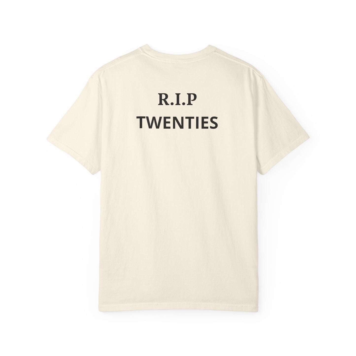 Birthday T-Shirt — “Mama of the Birthday Dude” with Alien Badge (R.I.P Twenties Back)