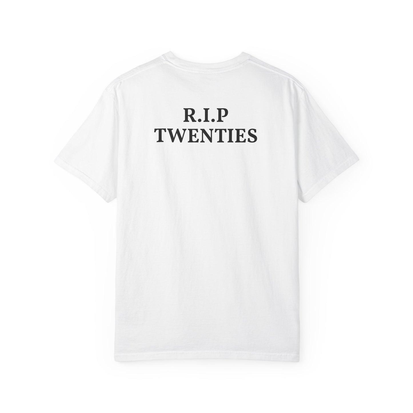 Birthday T-Shirt — “Mama of the Birthday Dude” with Alien Badge (R.I.P Twenties Back)