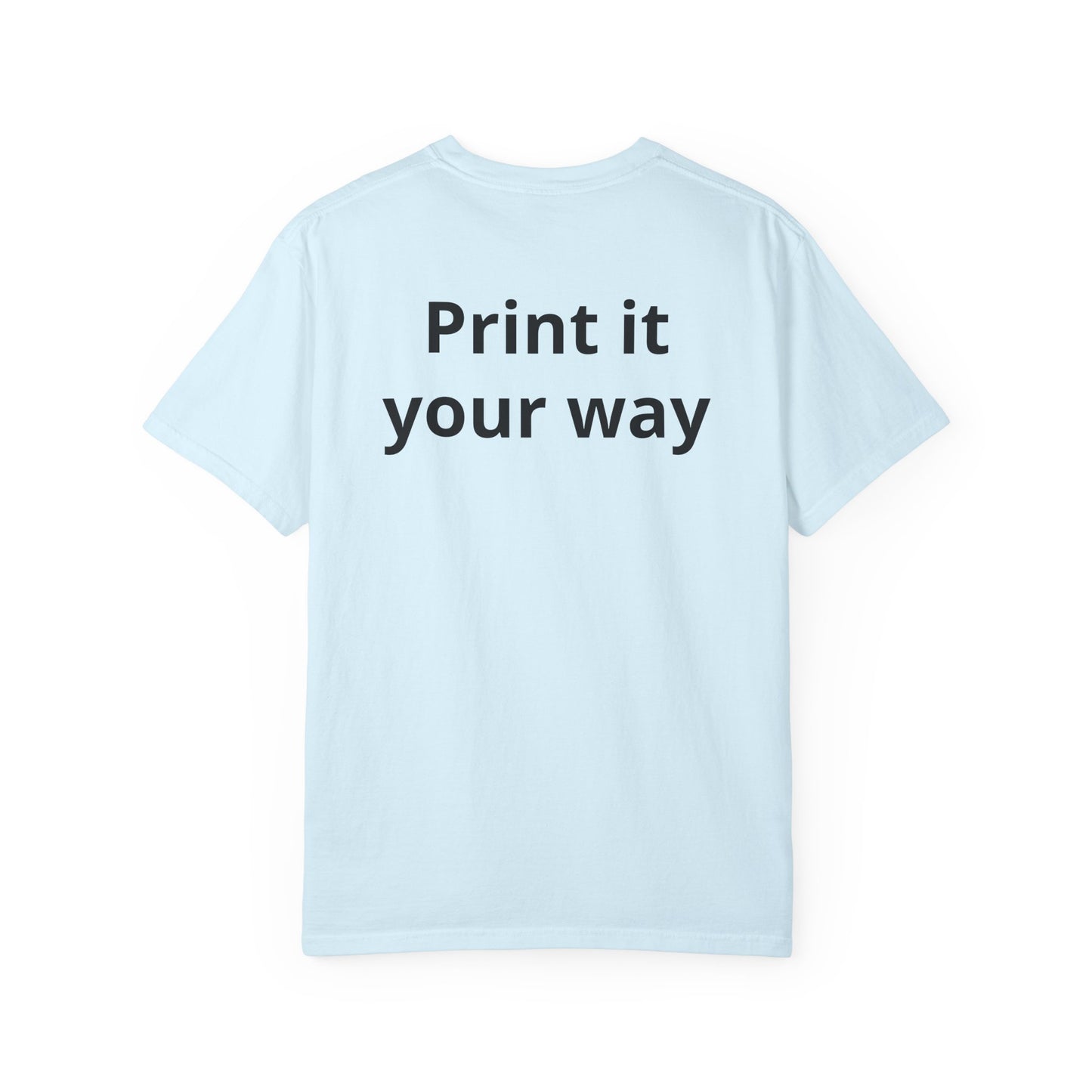 Custom Monogram T-Shirt — Personalized Initial A Tee