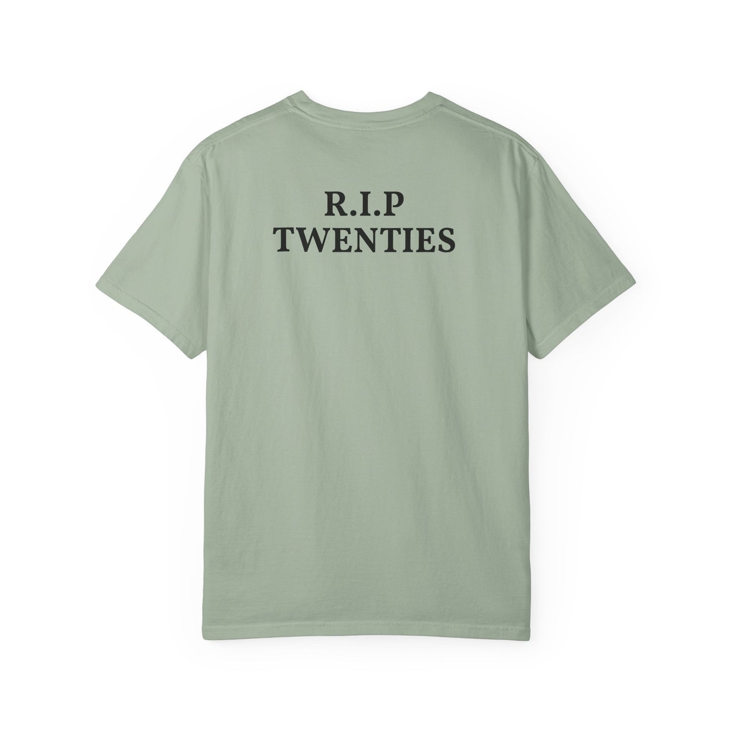 Birthday T-Shirt — “Mama of the Birthday Dude” with Alien Badge (R.I.P Twenties Back)