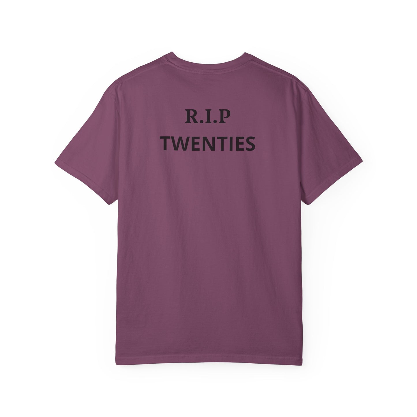 Birthday T-Shirt — “Mama of the Birthday Dude” with Alien Badge (R.I.P Twenties Back)