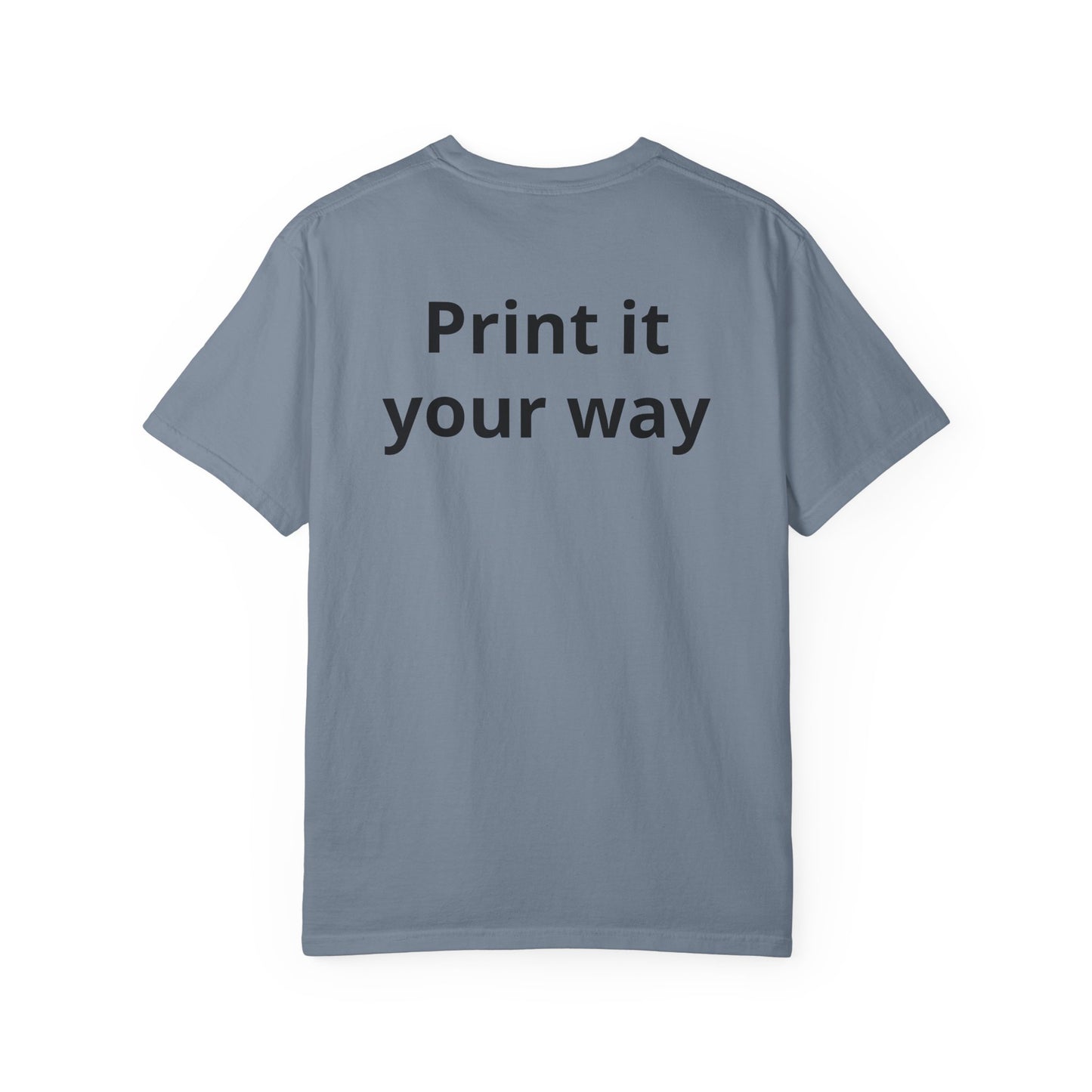 Custom Monogram T-Shirt — Personalized Initial A Tee