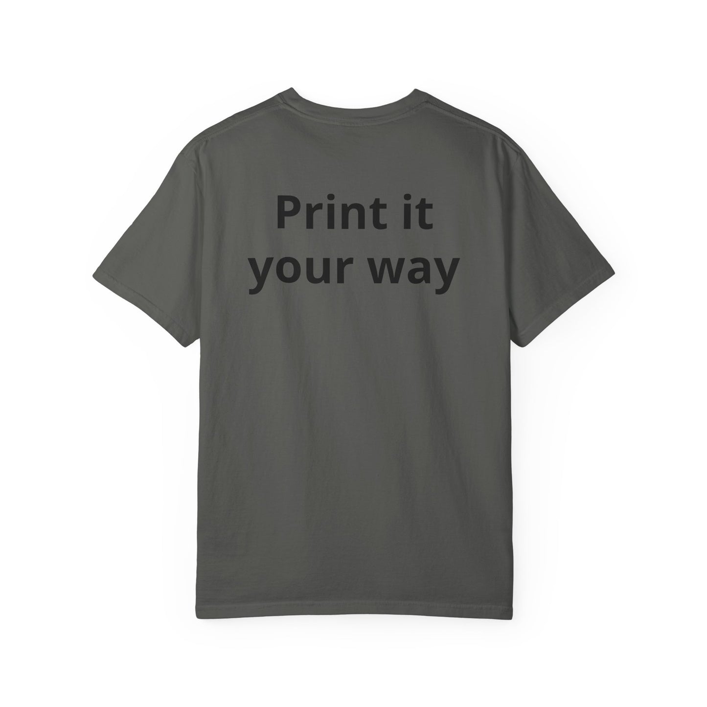Custom Monogram T-Shirt — Personalized Initial A Tee