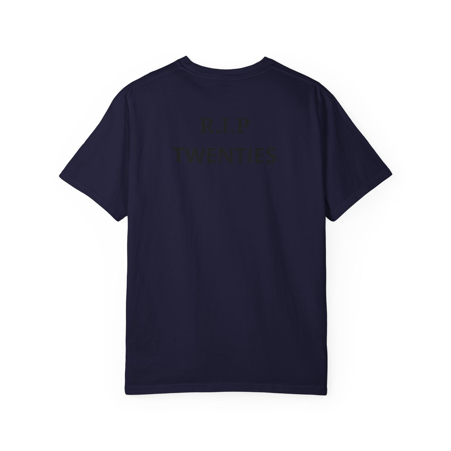 Birthday T-Shirt — “Mama of the Birthday Dude” with Alien Badge (R.I.P Twenties Back)