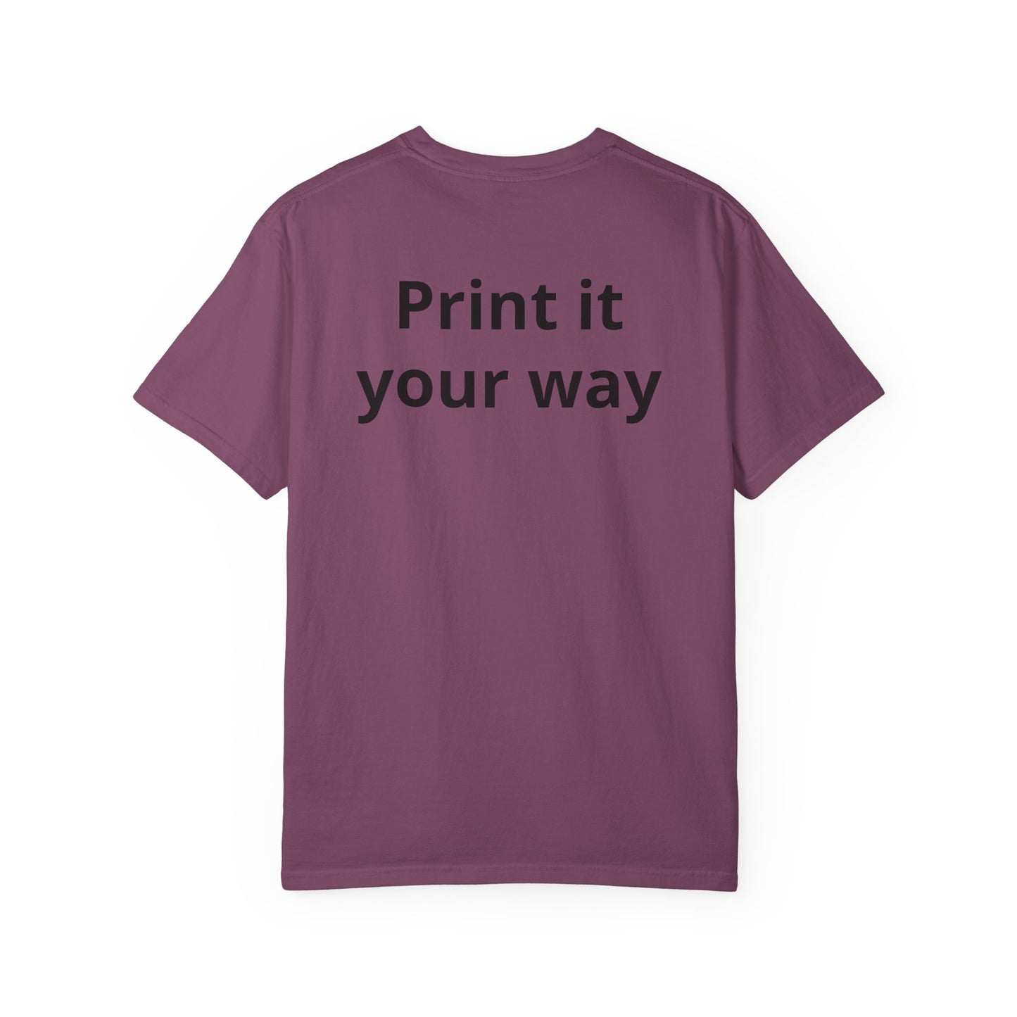 Custom Monogram T-Shirt — Personalized Initial A Tee