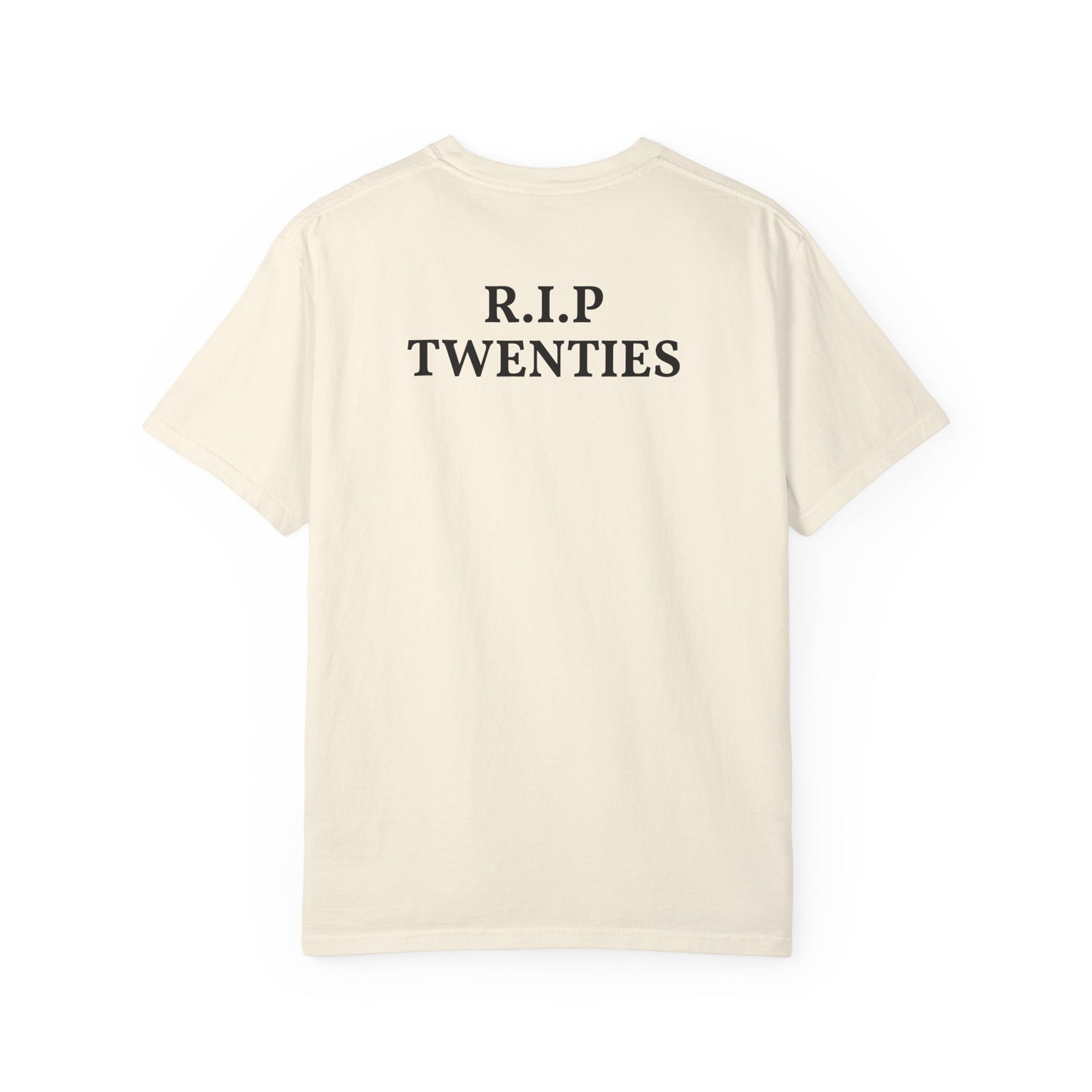 Birthday T-Shirt — “Mama of the Birthday Dude” with Alien Badge (R.I.P Twenties Back)