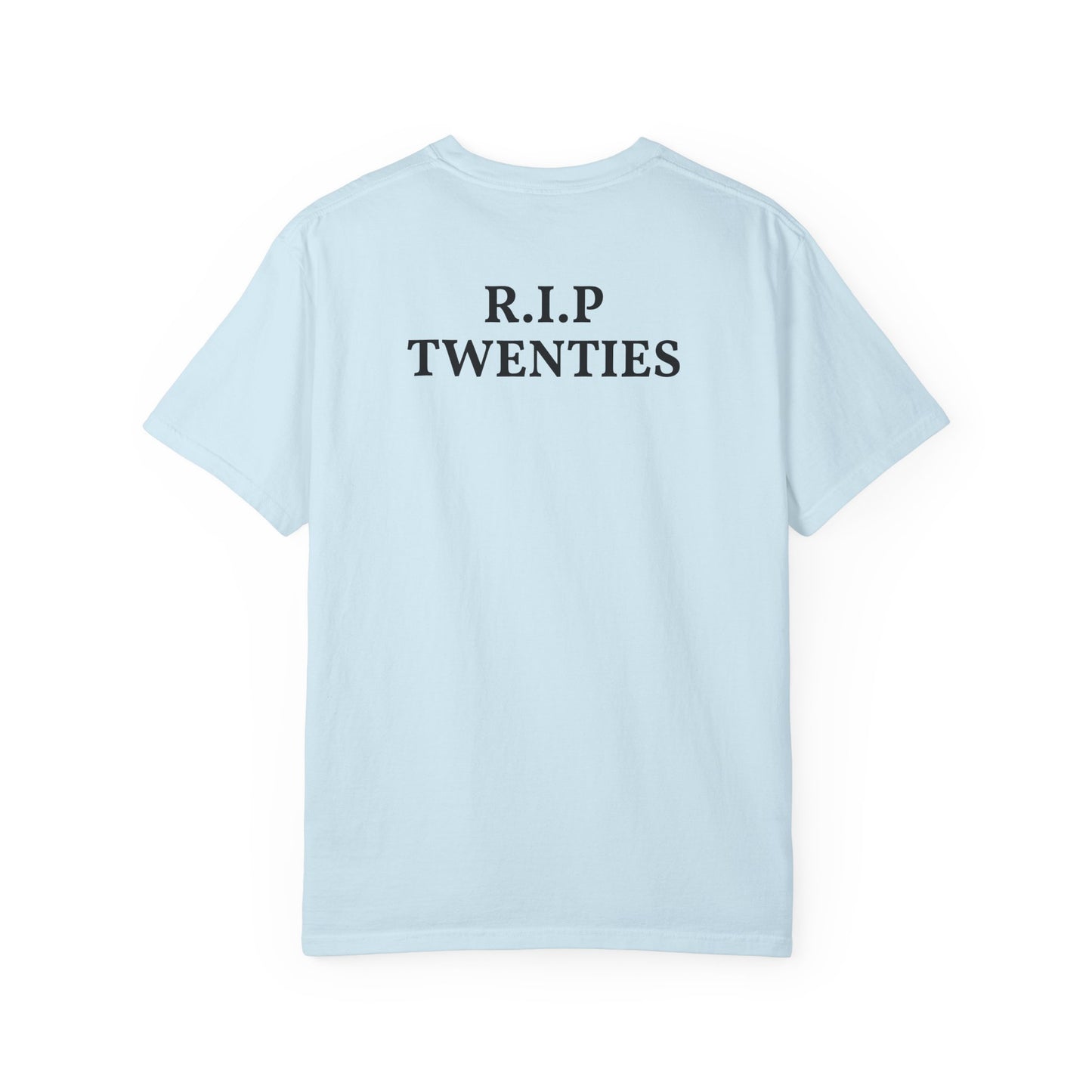 Birthday T-Shirt — “Mama of the Birthday Dude” with Alien Badge (R.I.P Twenties Back)
