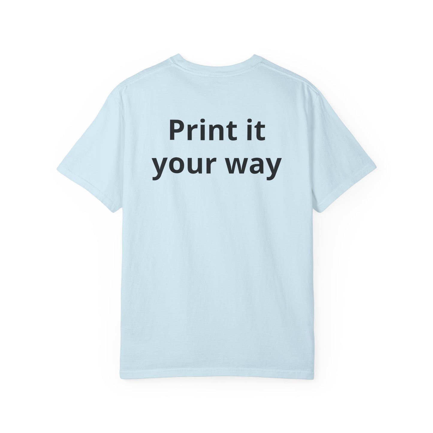 Custom Monogram T-Shirt — Personalized Initial A Tee