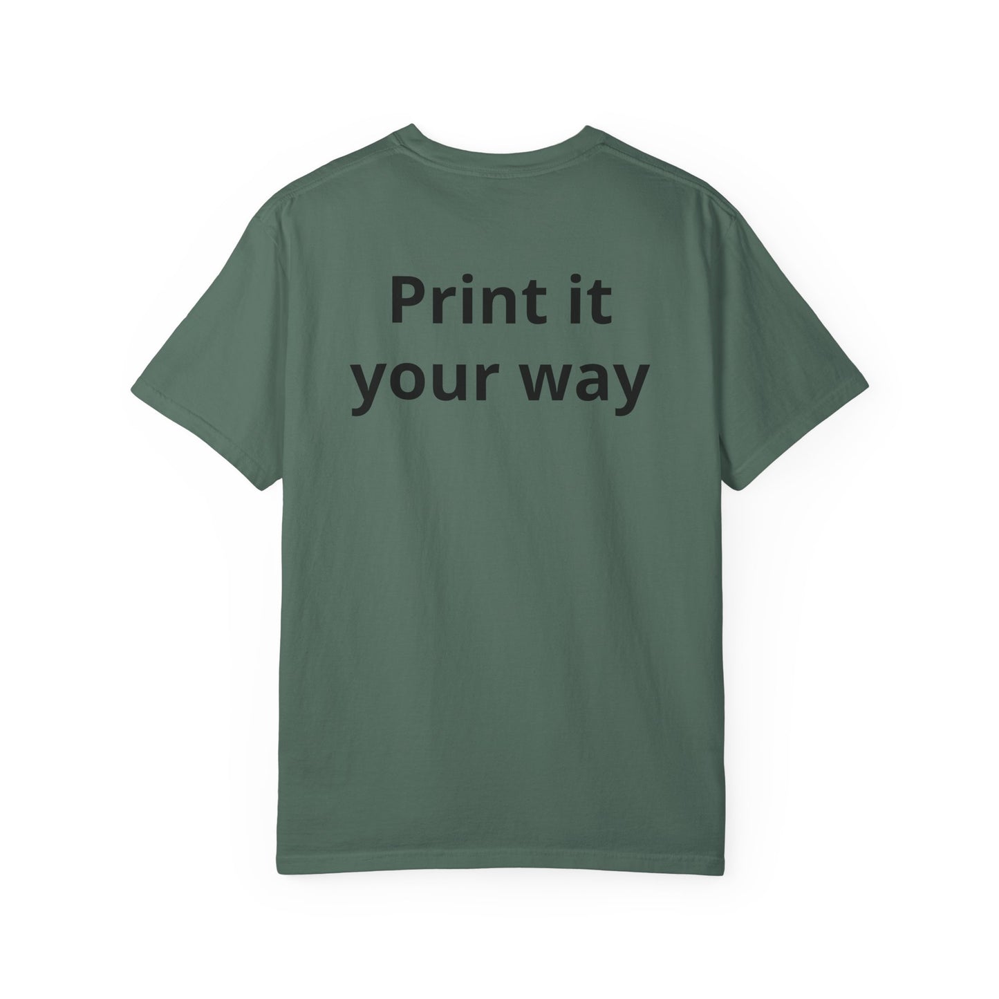 Custom Monogram T-Shirt — Personalized Initial A Tee