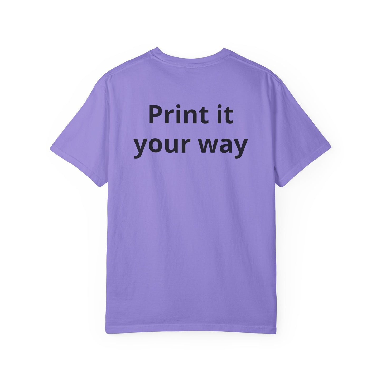 Custom Monogram T-Shirt — Personalized Initial A Tee