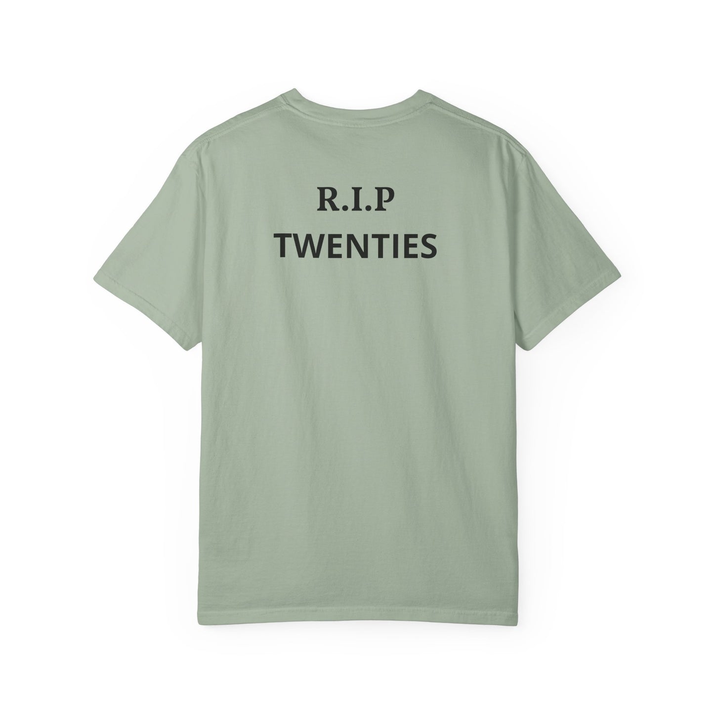 Birthday T-Shirt — “Mama of the Birthday Dude” with Alien Badge (R.I.P Twenties Back)