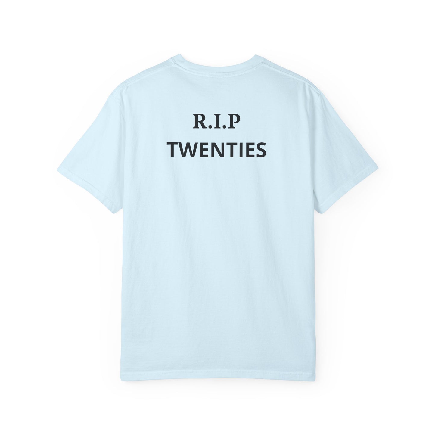 Birthday T-Shirt — “Mama of the Birthday Dude” with Alien Badge (R.I.P Twenties Back)