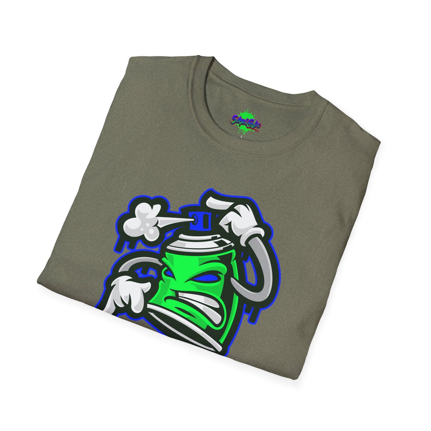 Vibrant Graphic T-Shirt for Casual Wear, Streetwear, Gift for Artists, Eco-Friendly Tee, Cool Graphic Apparel