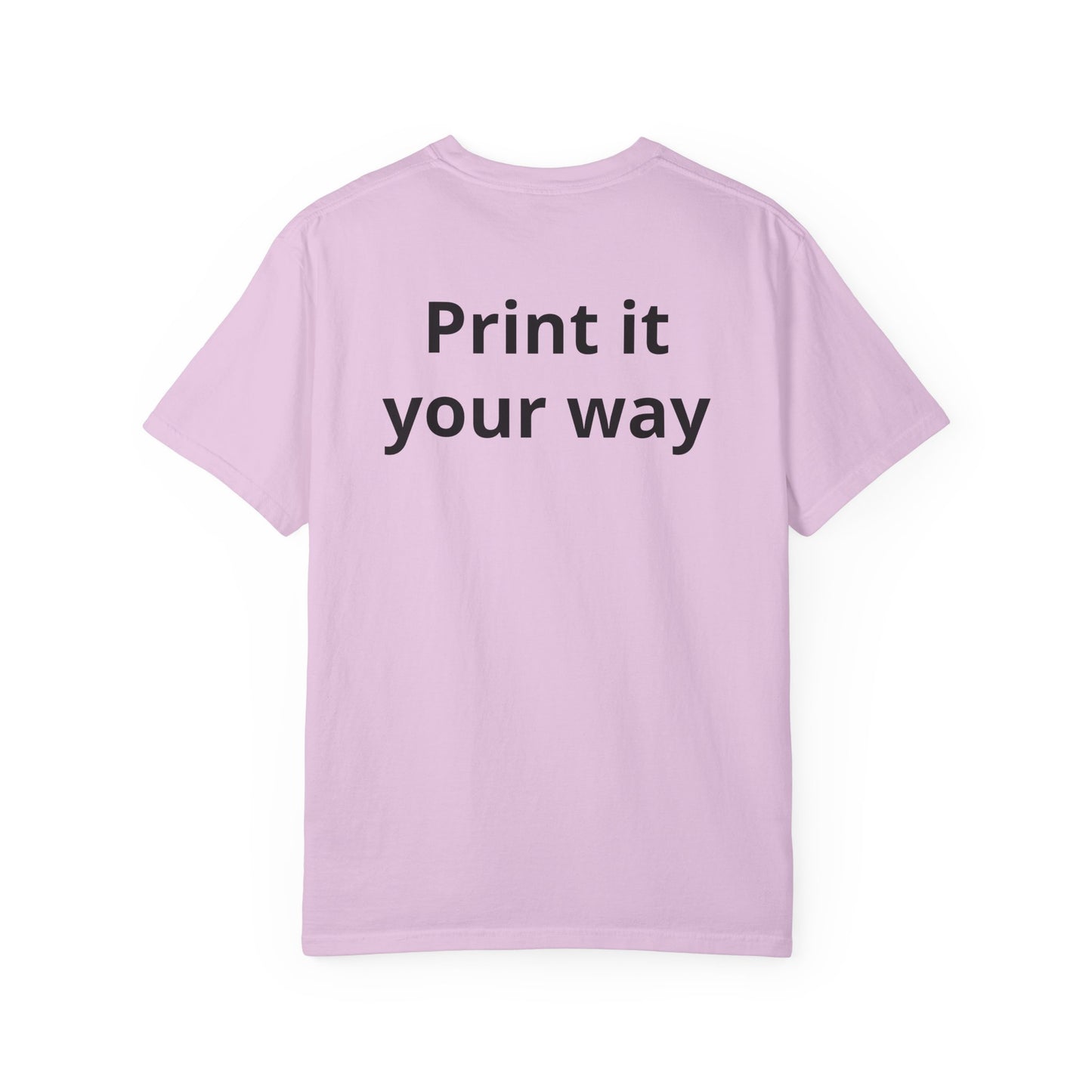 Custom Monogram T-Shirt — Personalized Initial A Tee