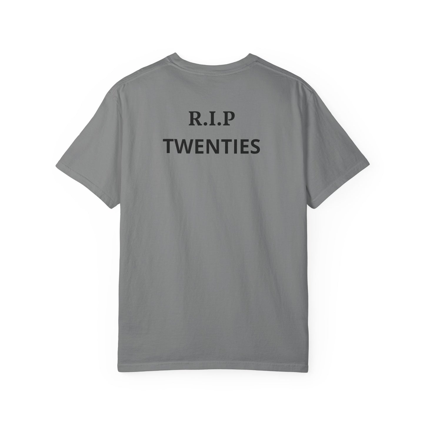 Birthday T-Shirt — “Mama of the Birthday Dude” with Alien Badge (R.I.P Twenties Back)