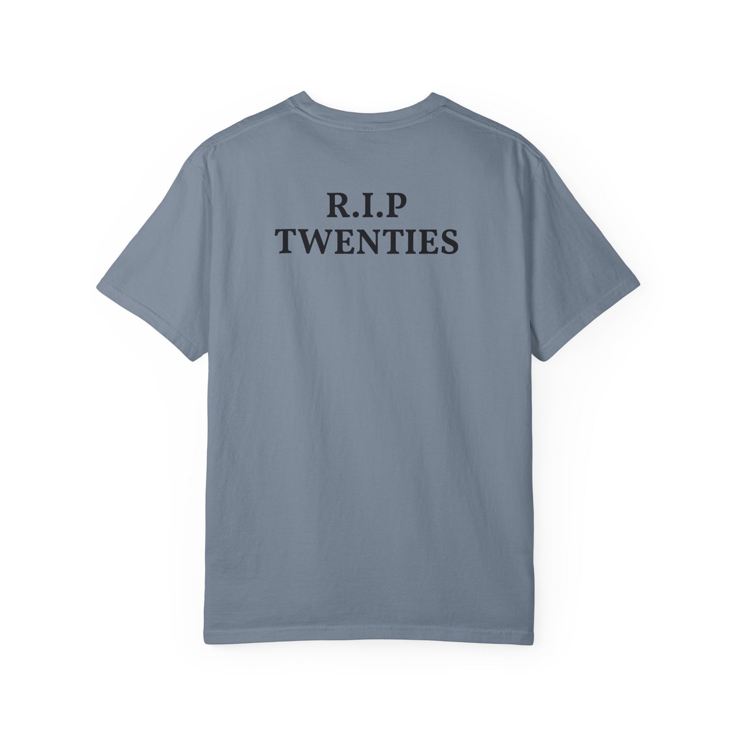 Birthday T-Shirt — “Mama of the Birthday Dude” with Alien Badge (R.I.P Twenties Back)