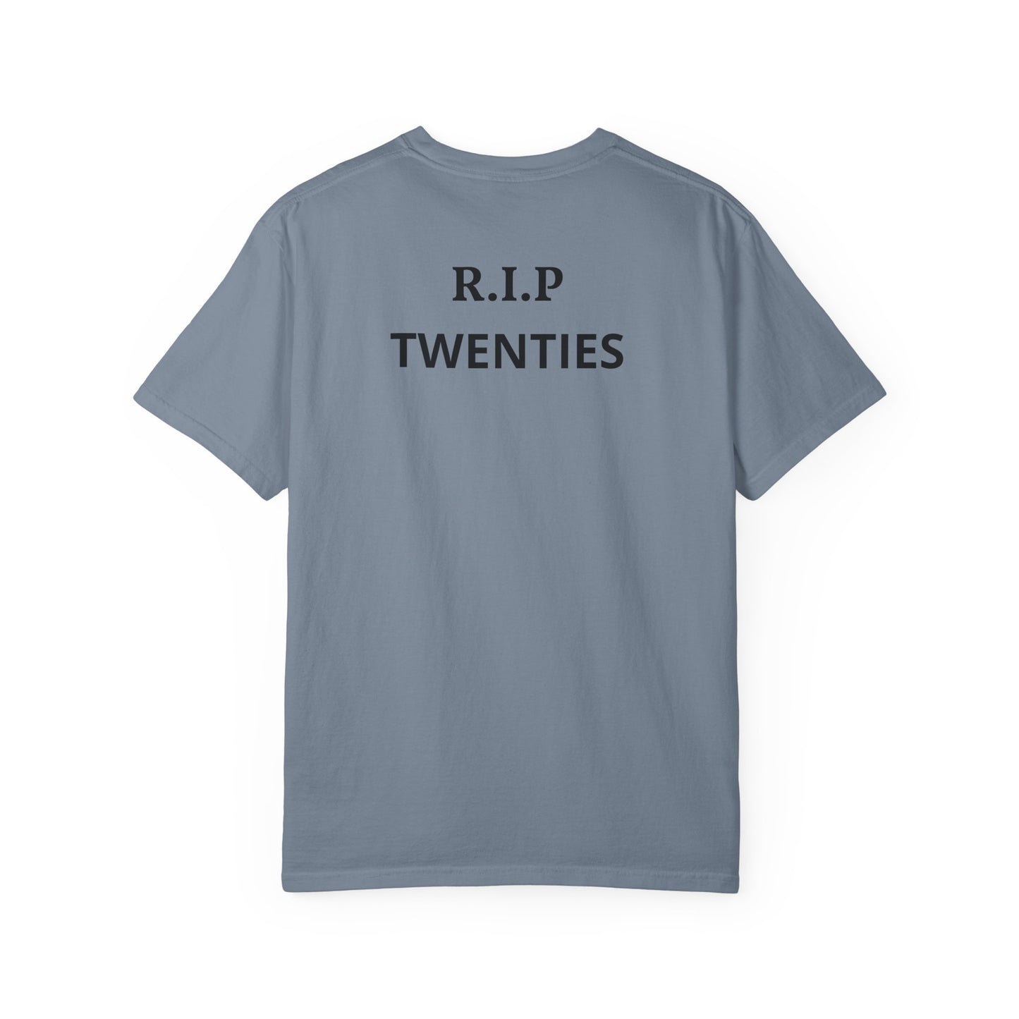 Birthday T-Shirt — “Mama of the Birthday Dude” with Alien Badge (R.I.P Twenties Back)