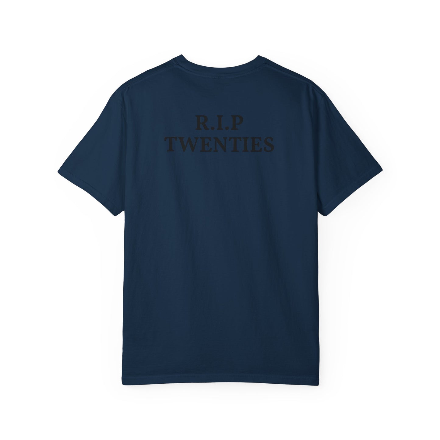 Birthday T-Shirt — “Mama of the Birthday Dude” with Alien Badge (R.I.P Twenties Back)