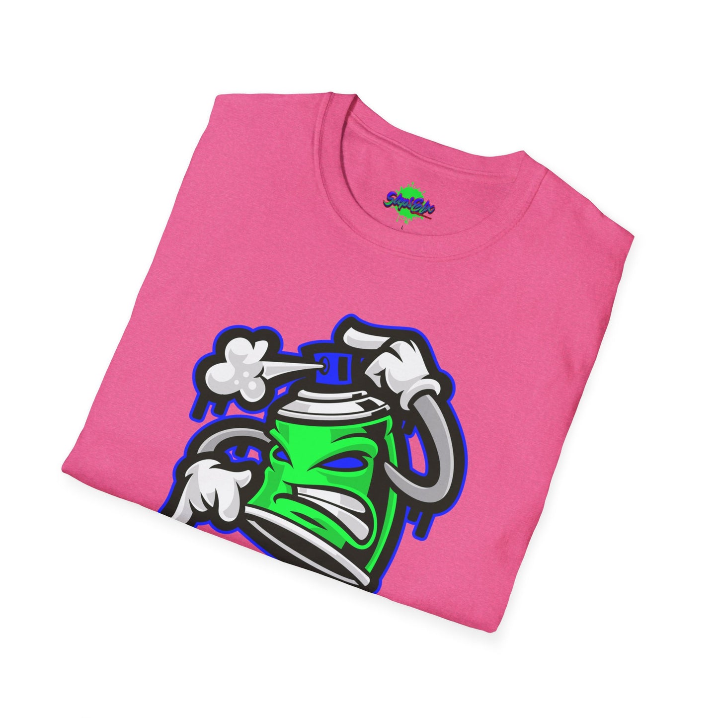 Vibrant Graphic T-Shirt for Casual Wear, Streetwear, Gift for Artists, Eco-Friendly Tee, Cool Graphic Apparel