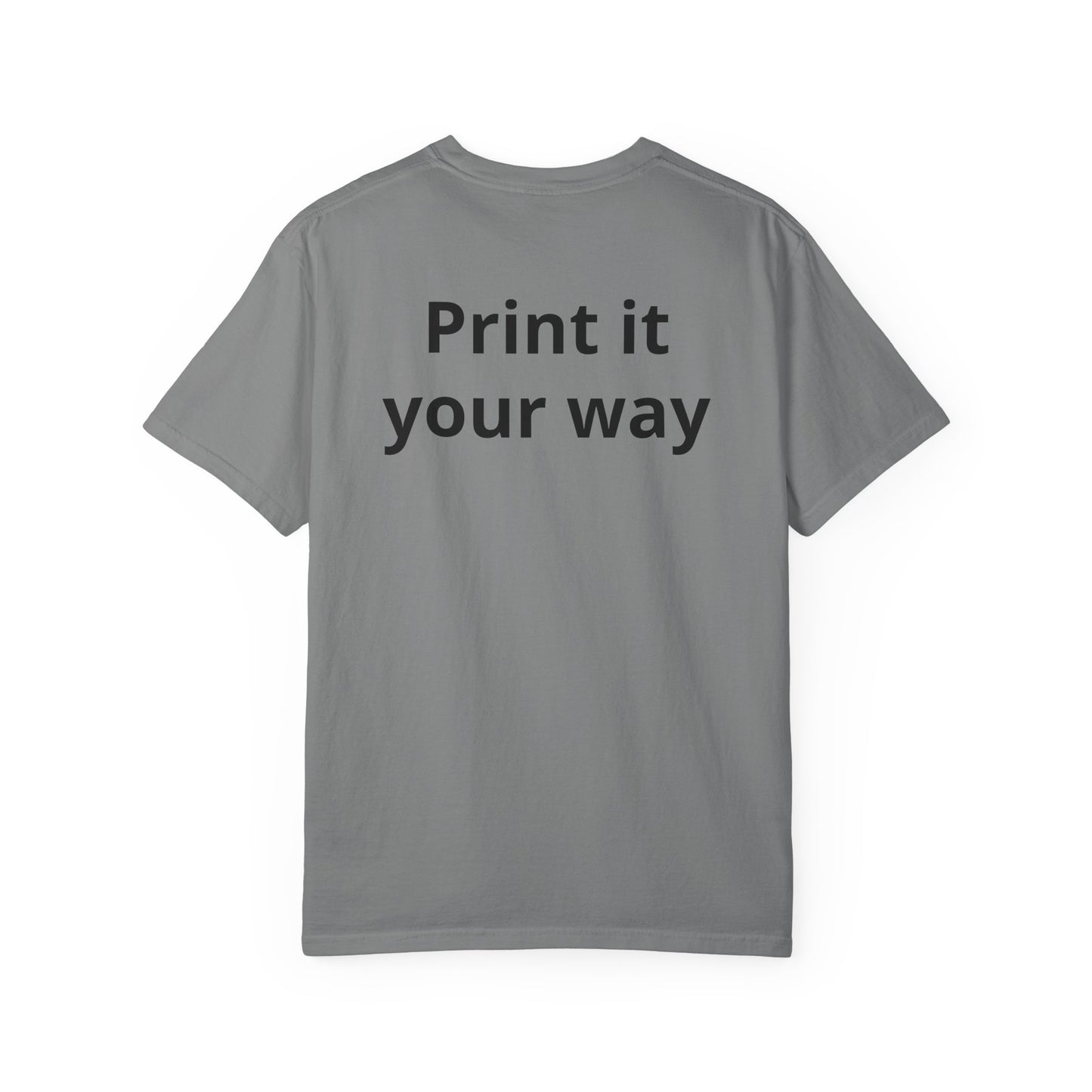 Custom Monogram T-Shirt — Personalized Initial A Tee