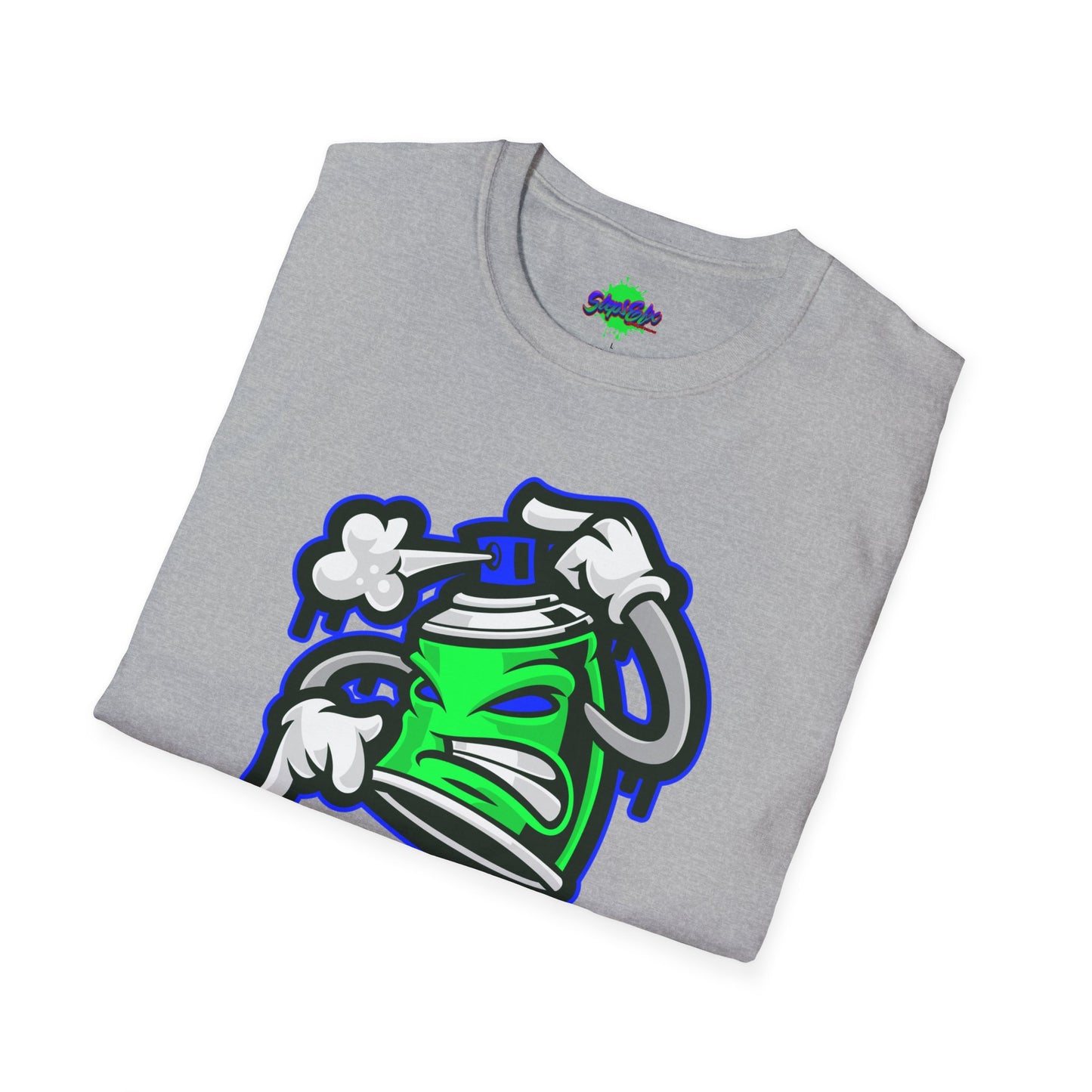 Vibrant Graphic T-Shirt for Casual Wear, Streetwear, Gift for Artists, Eco-Friendly Tee, Cool Graphic Apparel