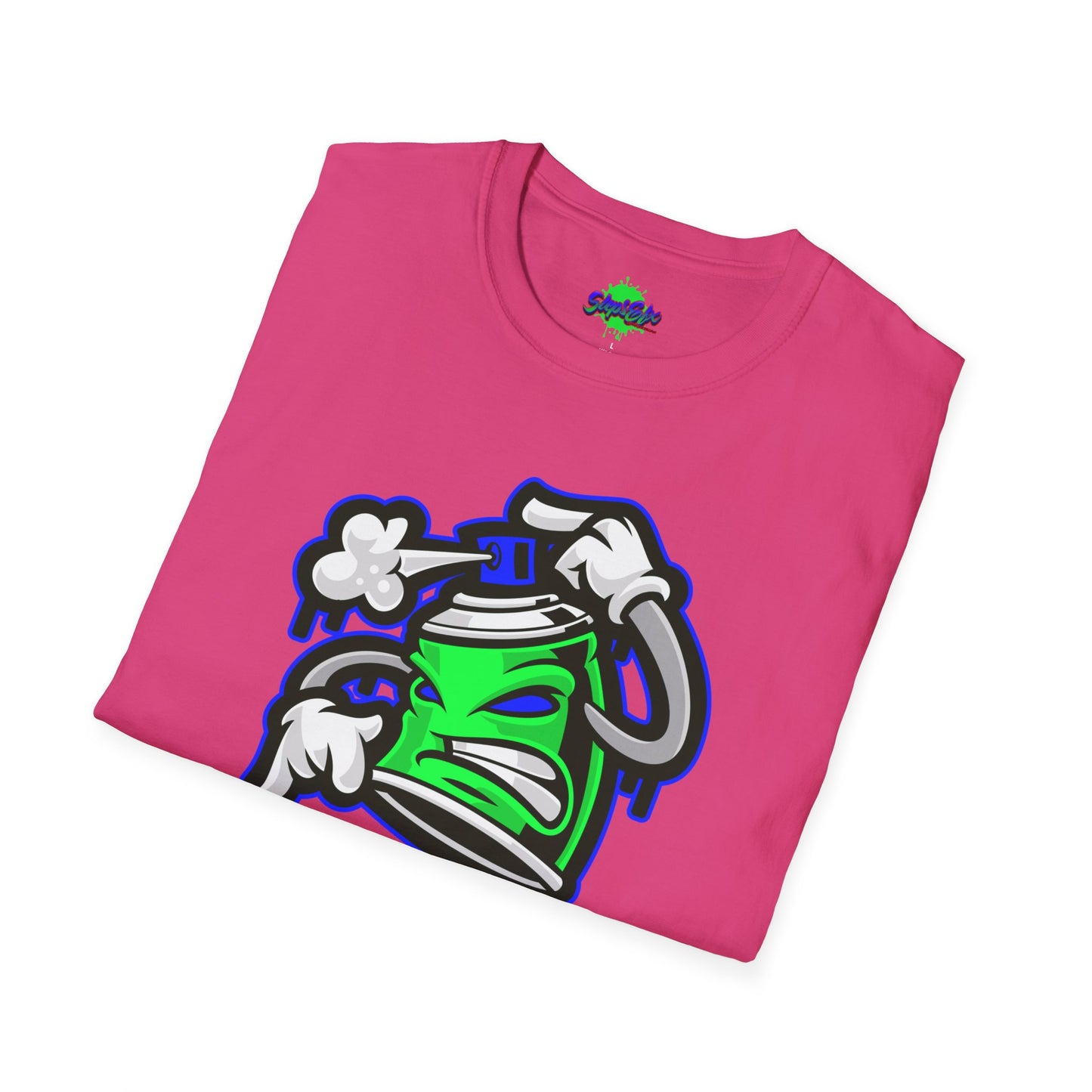 Vibrant Graphic T-Shirt for Casual Wear, Streetwear, Gift for Artists, Eco-Friendly Tee, Cool Graphic Apparel
