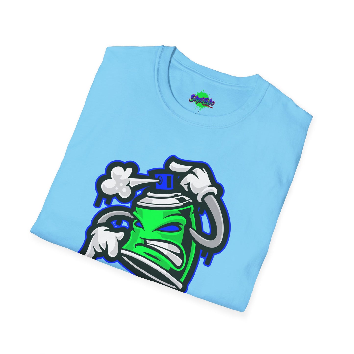 Vibrant Graphic T-Shirt for Casual Wear, Streetwear, Gift for Artists, Eco-Friendly Tee, Cool Graphic Apparel