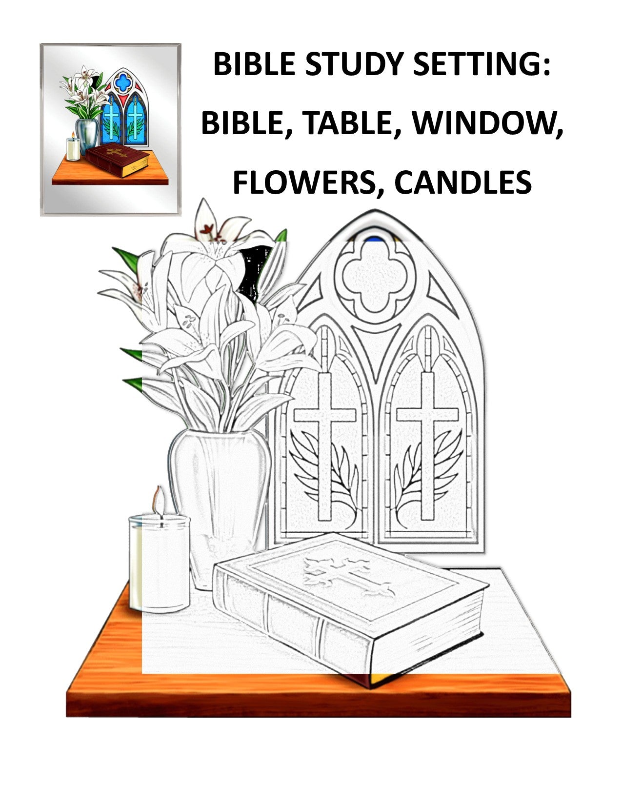 CHRISTIAN VERSES AND BIBLE IMAGES Can YOU Mirror Me COLORING DRAWING AND ACTIVITY BOOK