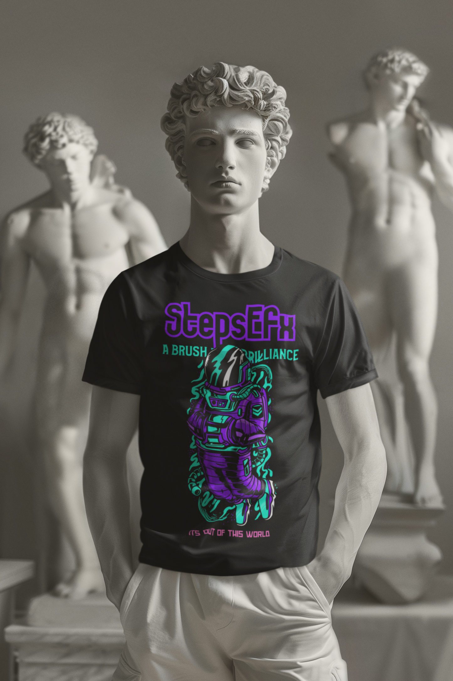StepsEfx Floating Astronaut Shirt