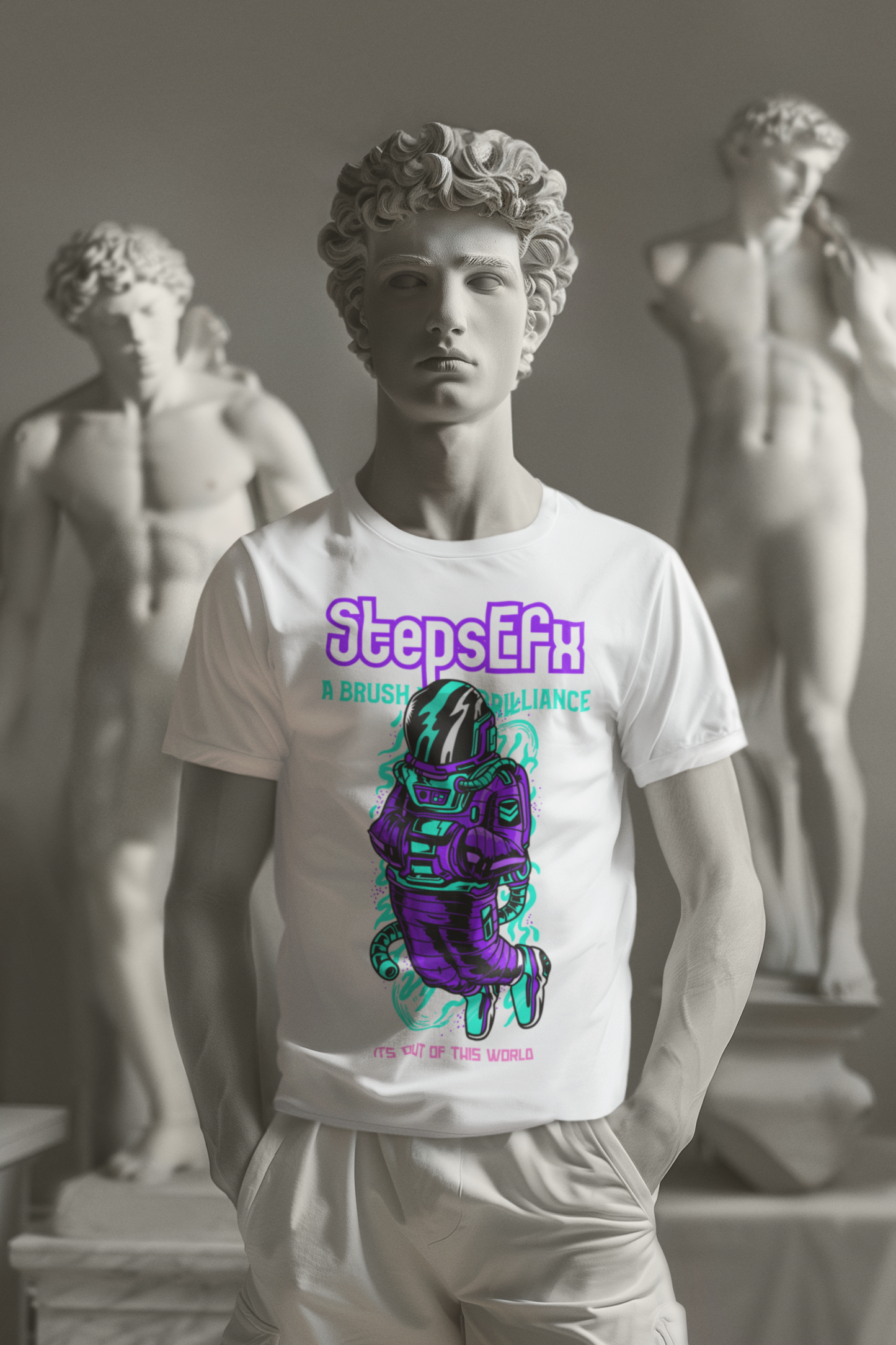StepsEfx Floating Astronaut Shirt