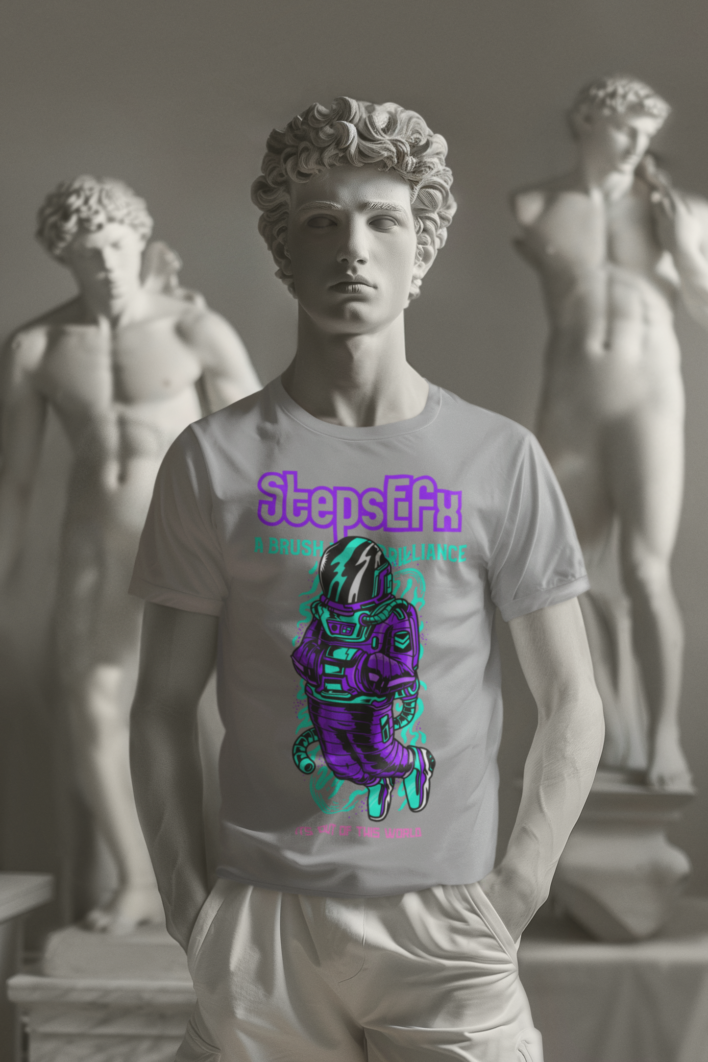 StepsEfx Floating Astronaut Shirt