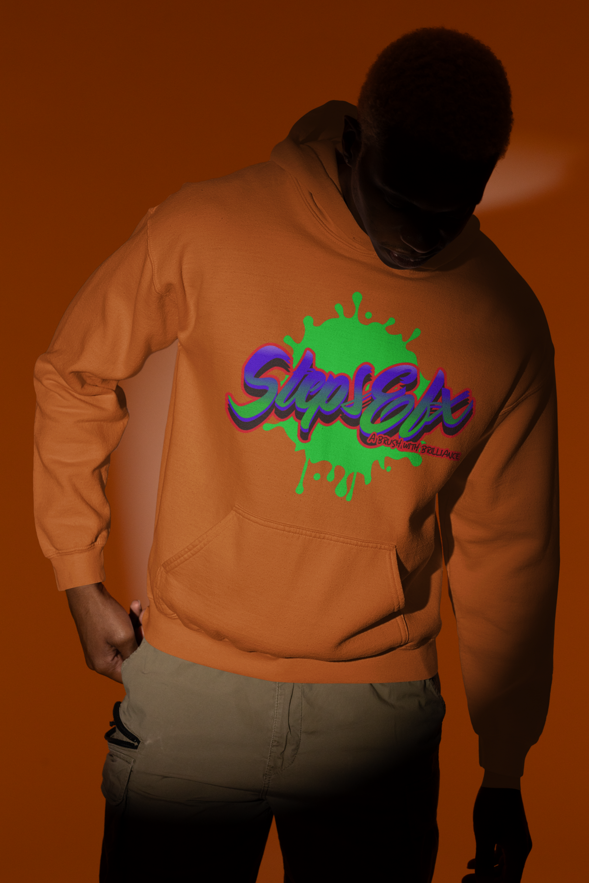StepsEfx Color Splash Super-Soft Hoodie
